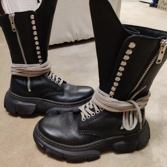 Dr. Martens1918 DMXL RO - Rick Owens, tall. Sixe 8 US M, 9 US F - Picture 4 of 6